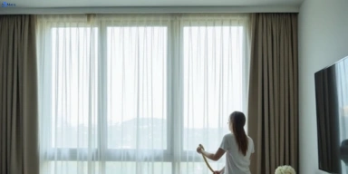 Delicate sheer drape cleaning annandale-nsw Matty Curtain Cleaning