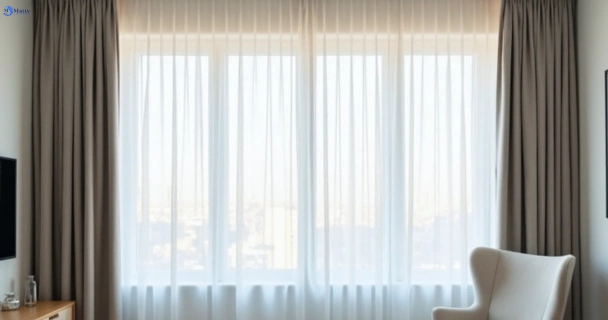 Restored vibrant drapes in annandale-nsw QLD after Matty Curtain Cleaning